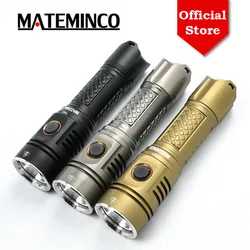 Mateminco TK01 Xhp50.2 Tactical 2215lm 21700 Battery Military Led Flashlight Torch Light with Strike Bezel