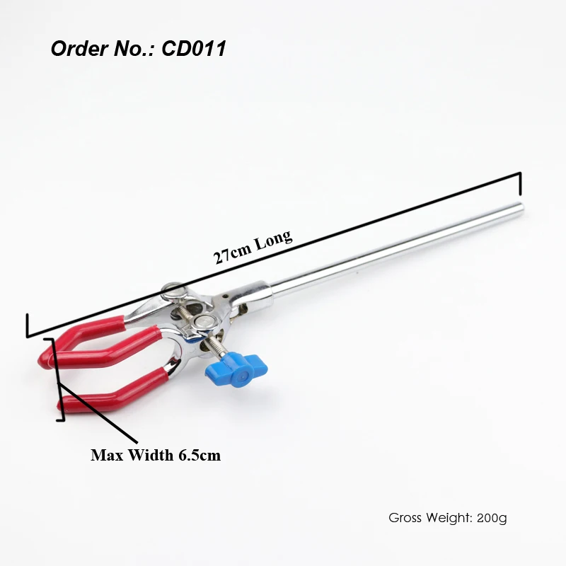 Medical Lab Research Retort Support Stand Platform for Beaker Flask Clamp Clip Ring Bosshead Burner Holder Iron Metal Grip Set