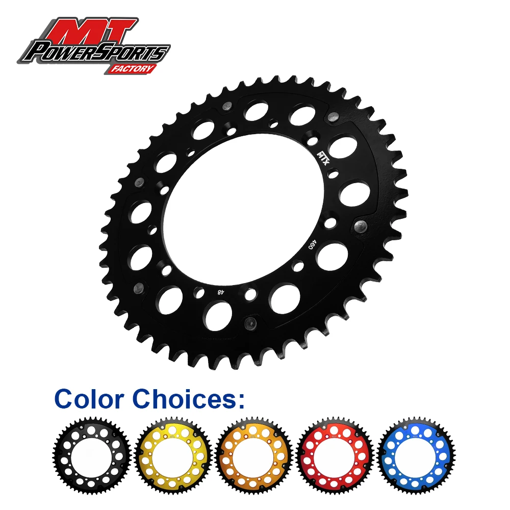 For Kawasaki KX/KDX Suzuki RM-Z250 04-06 Motorcycle Rear Race Chain Sprocket Of Aluminium Alloy Modification Accessories