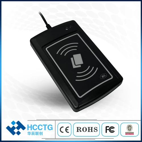 Imagen 2 del producto Lector de tarjetas UID USB MIFARE sin contacto de fábrica con ahorro de costos, teclado HID, lector de tarjetas inteligentes sin contacto ACR1281U-C2