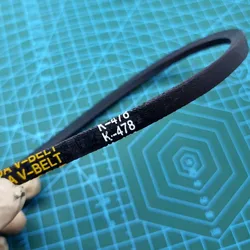 1 adet K478 kauçuk Vee kayış tahrik matkap basın tezgah matkabı çamaşır makinesi