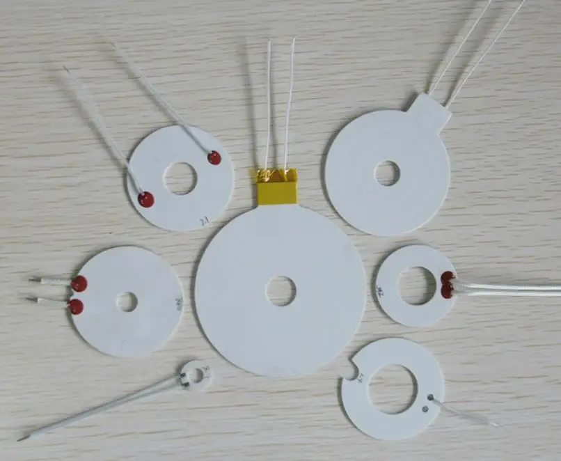 MCH Industrial-grade High Temperature Ring Ceramic Heating Plate Heating Plate Outside 38 Inside 18*1.5MM 12/24/220V