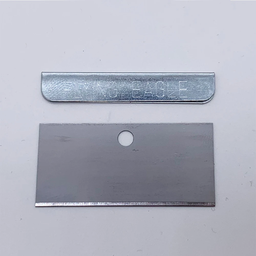 Imagem -03 - Flying Eagle Marca Lâmina de Barbear de Segurança para Oca Adesivo Remoção Limpeza Ferramenta Reparo Lcd 50 Peças 10 Caixa