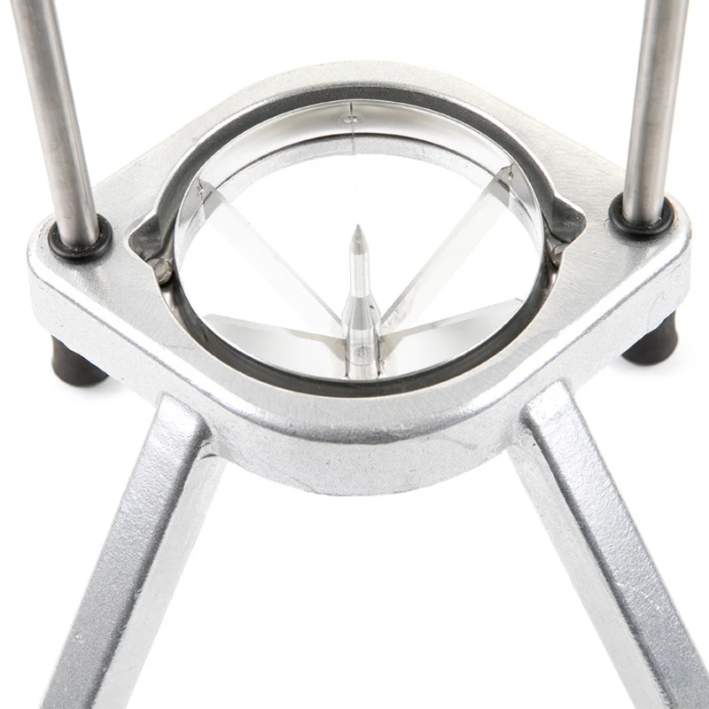 Vertical aluminum alloy fruit and vegetable cutting machine, melon and fruit cutting equipment, commercial manual