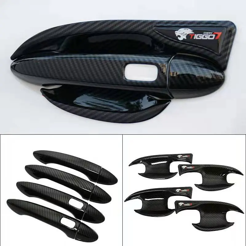 Couvercle Poignée Porte Intérieure Voiture ABS Chromé - Compatible Renault Clio, Megane, Scenic, Trafic - Réf. 8200915599