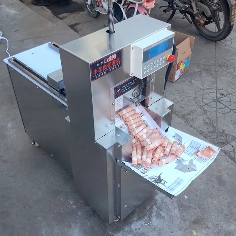 Слайсер для замораживания мяса с горячим горшком, слайсер для рулетов свинины, баранины, говядины и баранины, слайсер для замораживания мяса