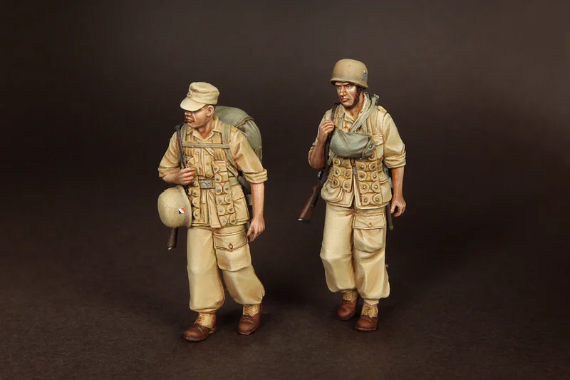 1/35 Resin Model Figure GK, Military theme ，Unassembled and unpainted kit