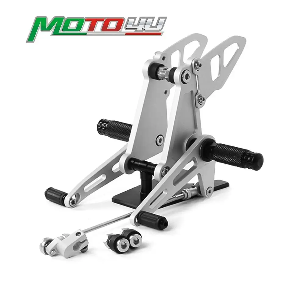 For Honda CB500 CB 500 1998-2003 Motorcycle Adjustable Rearset Rear Set Aluminum Motorbike Footpegs Footrest  1999 2000 2001