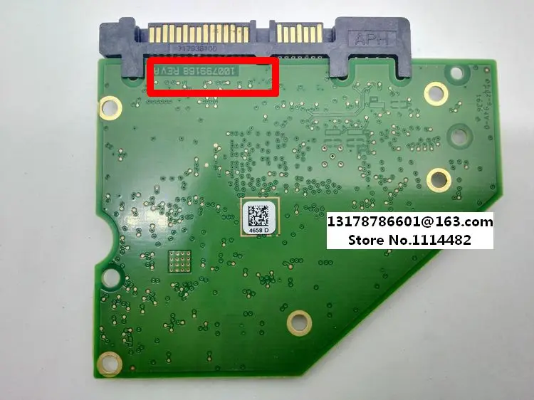 100799168 HDD PCB circuito del disco rigido boardSerial hard disk scheda principale circuito di bordo 100799168