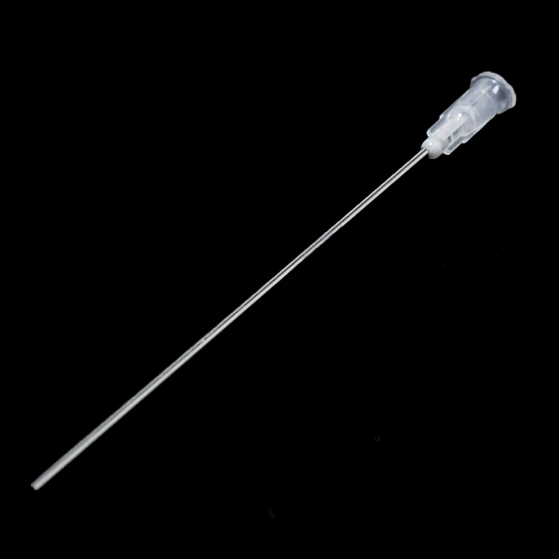 10/20pcs 100MM White Stainless Steel Blunt Dispensing Needles Glue Syringe Needle Tips For Gluing Filling Ink Oil Welding Flux