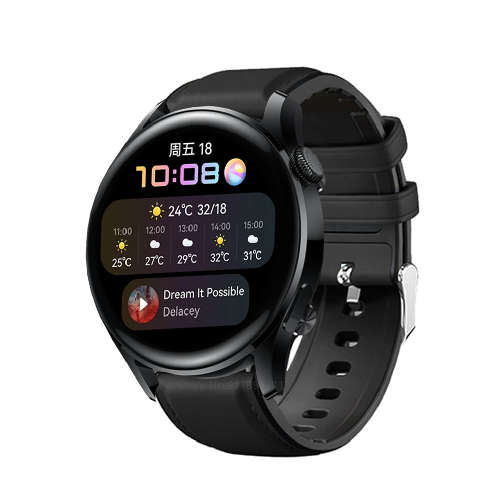 Cinturino in pelle in Silicone 22mm per Huawei Watch 3 3 Pro cinturino cinturino per Huawei Watch GT 3 46mm GT 2 Pro cinturino Correa