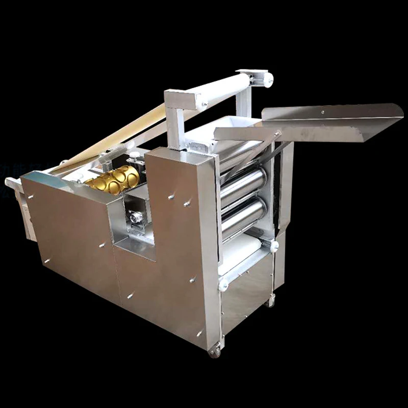 Большая упаковочная машина для пельменей, формовочная машина для лапши из нержавеющей стали, коммерческая машина для прессования лапши