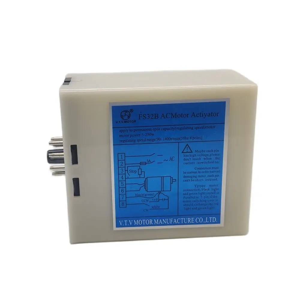 Imagem -03 - Motor Elétrico tipo Vtv Divisor Fs32b Controlador de Velocidade do Motor Vac