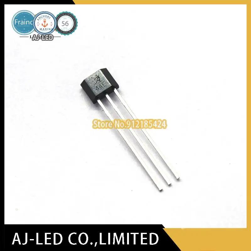 10pcs/lot CS44E Magnetic Sensor Mark: 44E Hall element DIP TO92 Single pole switch type Mark: 44E