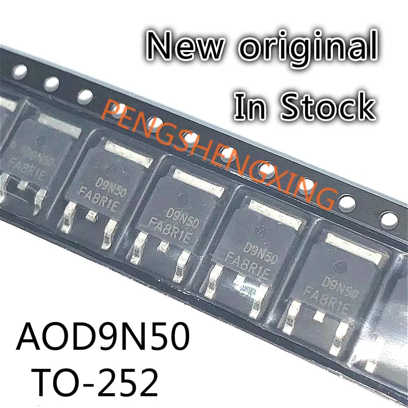 10PCS/LOT  AOD9N50 9A 500V TO252 D9N50  New original spot hot sale