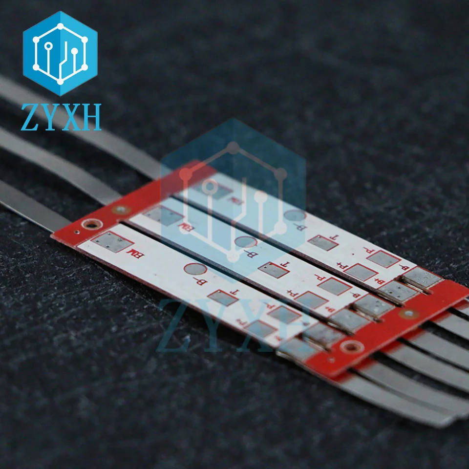 10 قطعة 2S BMS 3A 7.4 فولت 18650 ليثيوم شاحن بطارية لوح حماية مع النيكل قطاع لحام ل أدوات كهربائية/قوة البنك