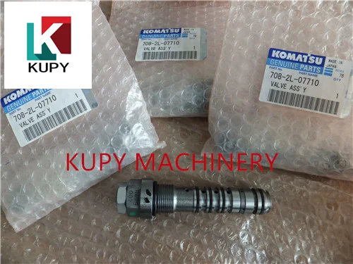 

PC200-8 PC220-8 Hydraulic Main Relief Valve 708-2L-07710 for Komatsu Excavator