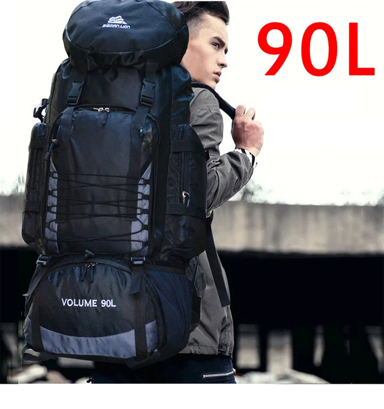 Sac à Dos Tactique 40L – Molle – Randonnée Voyage – Homme – Noir, Kaki, Vert