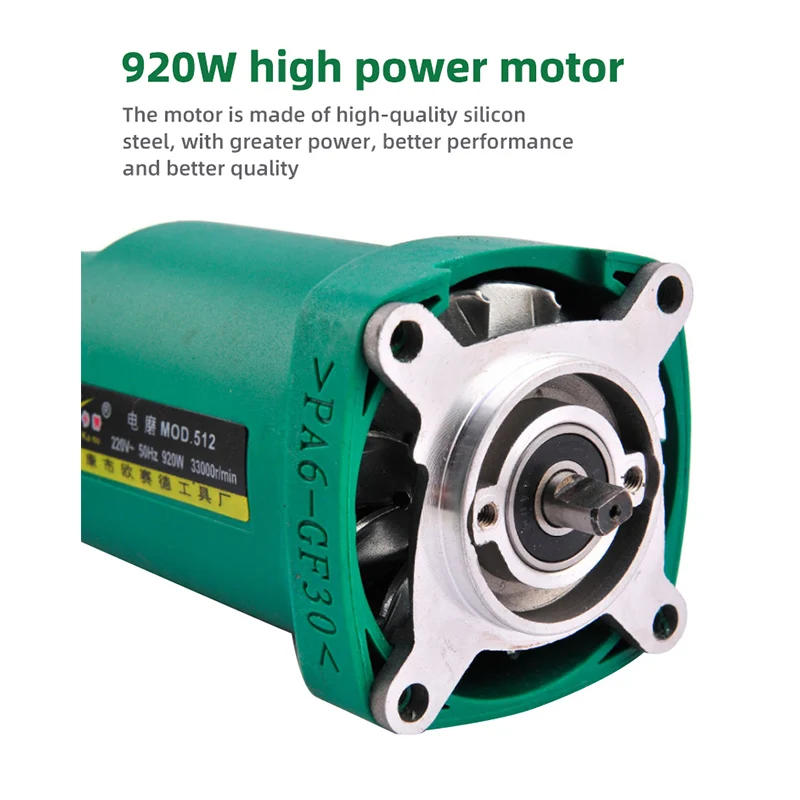 25mm 920w Electric Grinder 33000rpm power tool for grinding Rotary Powerful Milling Engraving Machine Polisher Cutting Tool