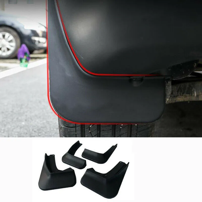 

FOR Cadillac xt5 2016-2020 2018 ABS black Mud Flaps fender Splash Guards 4PCS