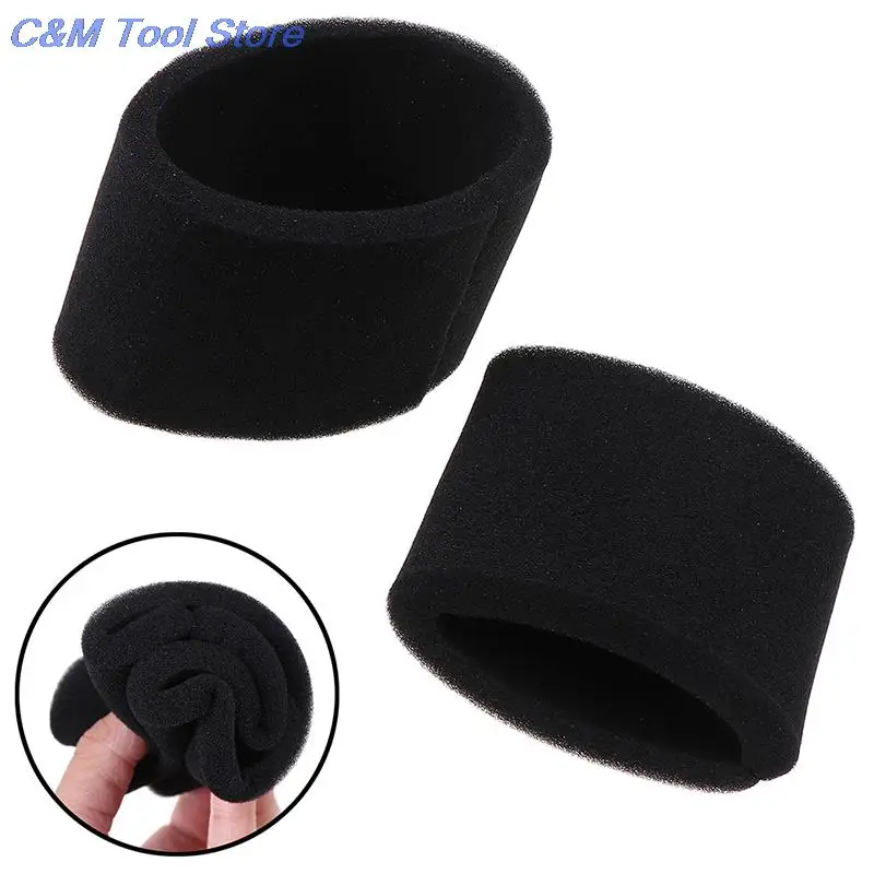 New 2pcs CG125 Off-Road Motorcycle Black Foam Cleaning Sponge Air Filter Cleaner Sponge Replacement