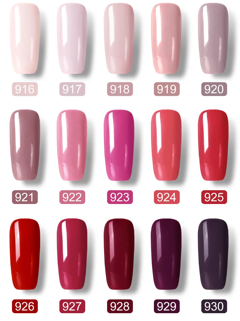VIP5 VENALISA Gel-Nagellack-Set, Hema Free Nude Pink Glitter, wunderschöne Farbe, Nagelmaniküre, Soak Off UV-LED-Nagelgel-Lack-Set – Detail 40