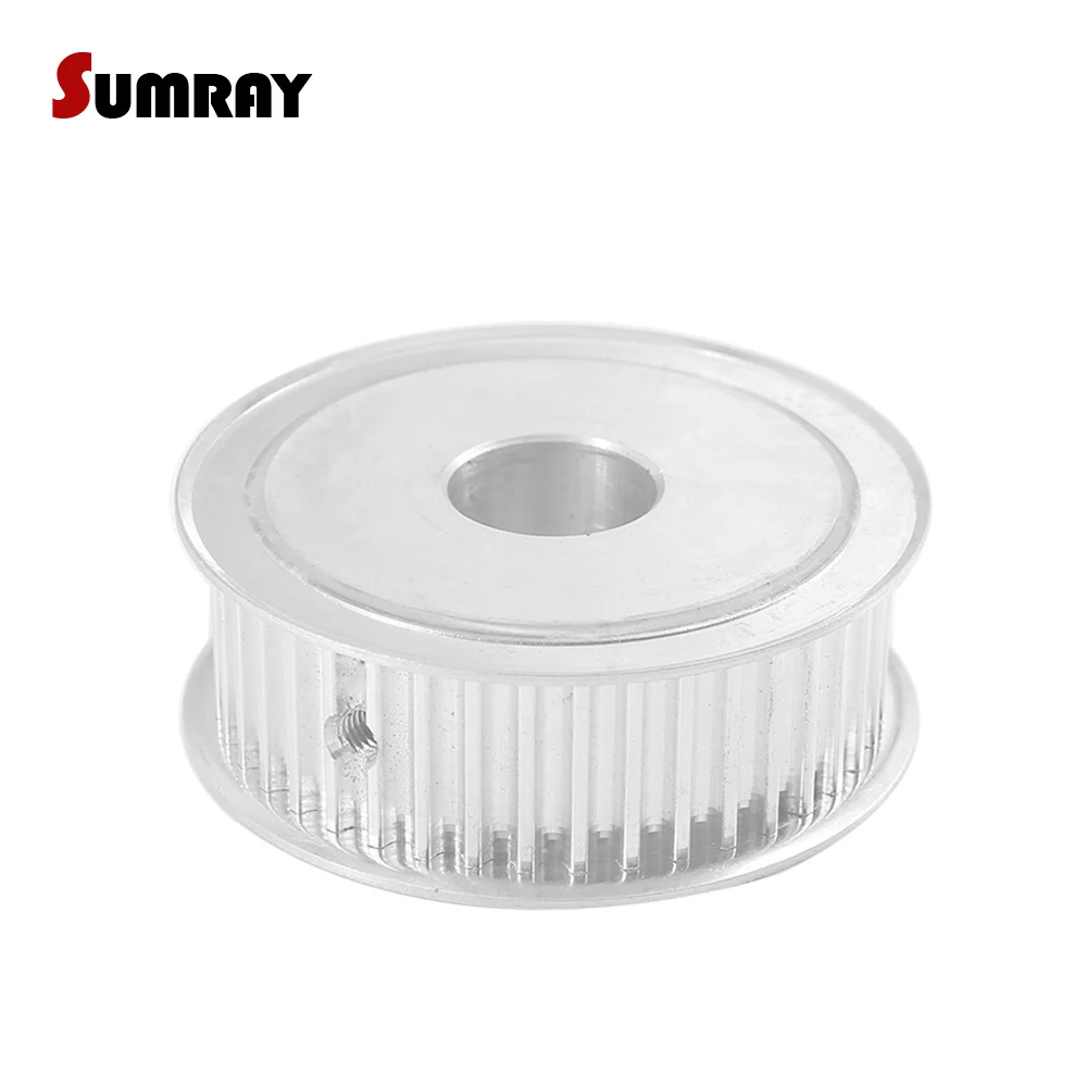 Timing Pulley HTD5M 48T 8/10/12/14/15/19/20/25mm Inner Bore 16/21/27mm Width Synchronous Pulley Wheel for 3D Printer