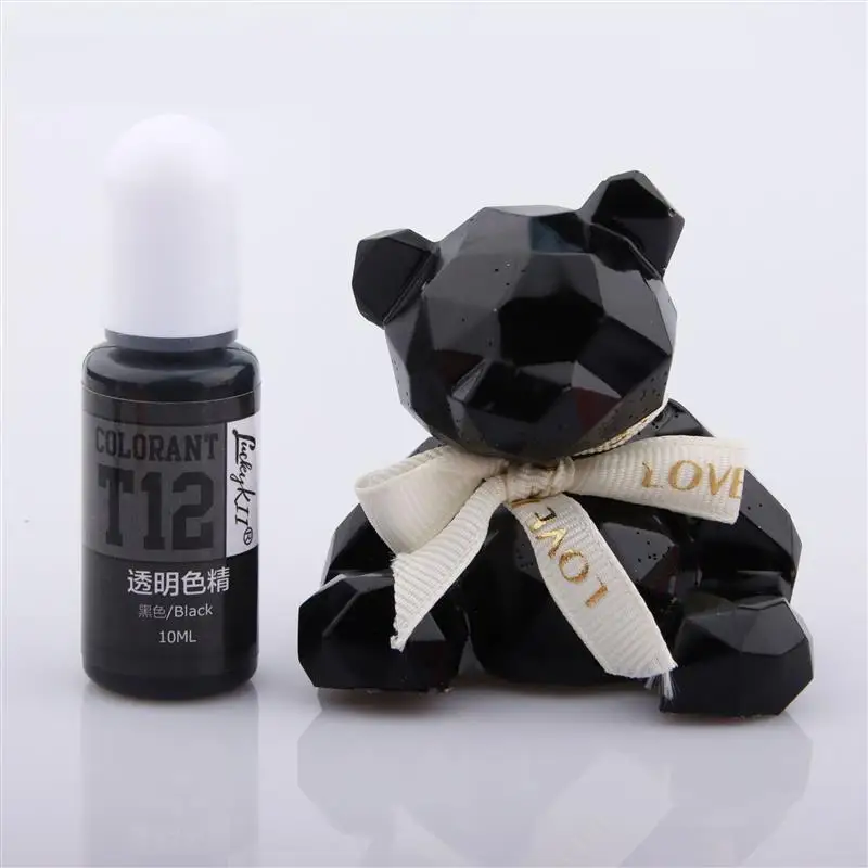 10ml de resina clara pigmento epóxi pigmento cor essência líquido arte tinta diy artesanato líquido corante resina molde jóias fazendo