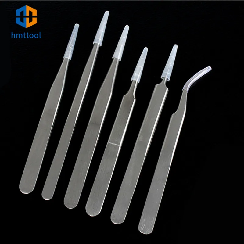 Anti-Acid High-Precision Super Hard Sharp Japan RHINO RH Tweezers Set  For Repair Watch or Pick Bird Nest/Small Items Tools