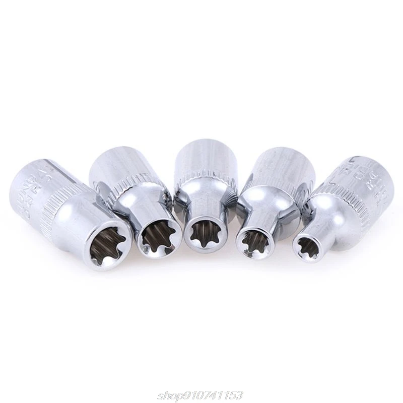 One Or 5pcs E-Socket Sockets 1/4 Inch(6.3mm)/3/8\