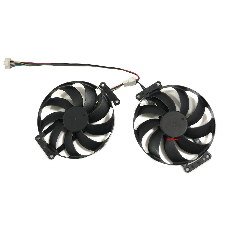 

2Pcs/Set PLD09210S12H,FDC10H12S9-C,VGA GPU Graphics Card Fans,For ASUS DUAL RTX 2060 O6G EVO GTX 1660,Replace T129215SU