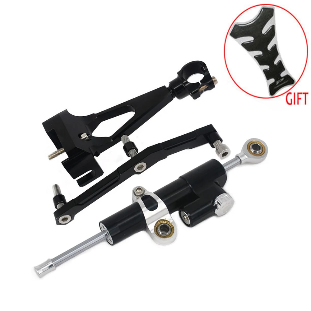 

Motorcycle Accessories Adjustable Steering Stabilize Damper Bracket Mounting kit Fit for YAMAHA YZF R3 MT-03 R1 XJR1300 R6 MT09