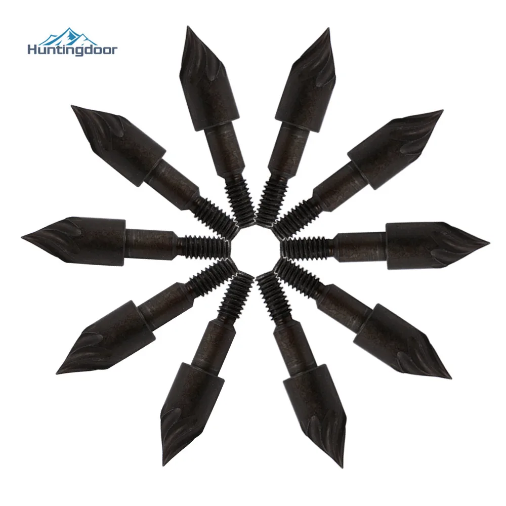 6PCS Sharp Carbon Steel Rotary ArrowHeads Broadheads Tips Arrow Points Archery Arrow head for Compound Bow Crossbow