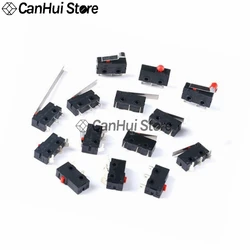 10PCS KW12 Stroke limit switch Contact Button KW11-3Z-2 Roller ARC Lever Microswitch Straight handle 3 pins 3A 250V AC 5A 125V