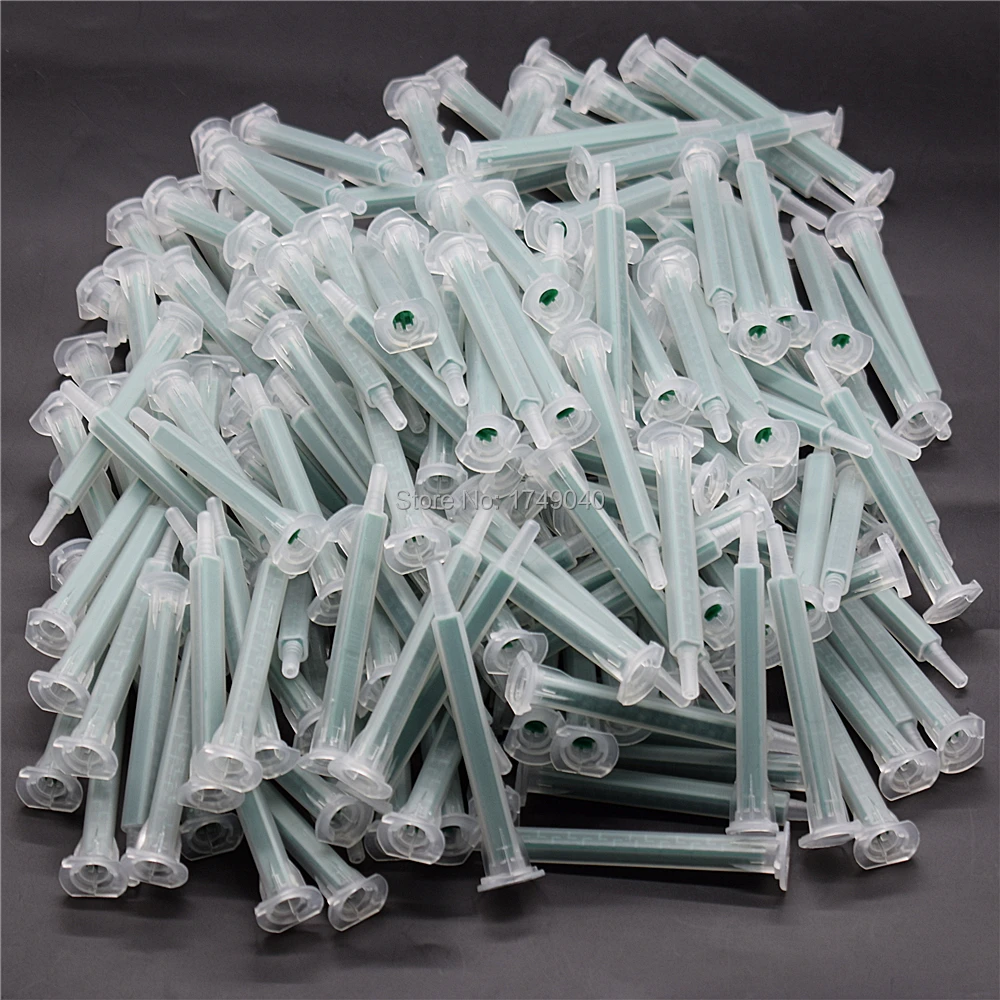 

250pcs Adhesives Mixing Nozzles Epoxy Resin Static Mixer Set for AB Glue Gun Caulking Guns