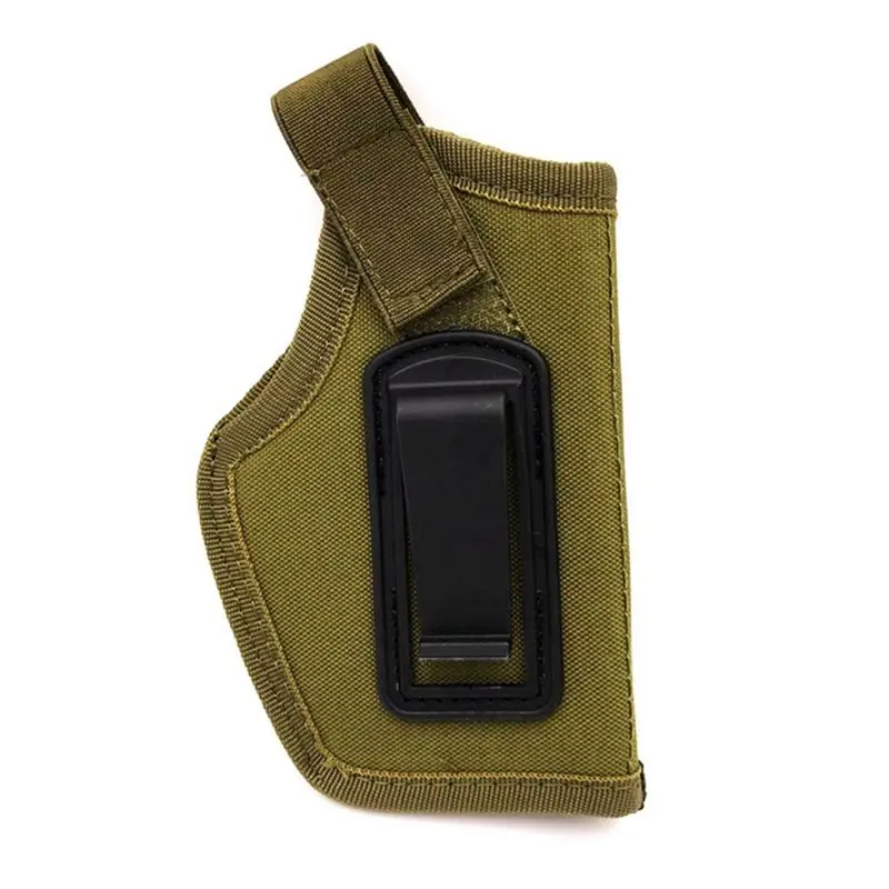 Tactical Equipment Compact Pistol Leather Sleeve Waist Sleeve Handgun Bag Outdoor Tactical Hunting Pistol Accessories