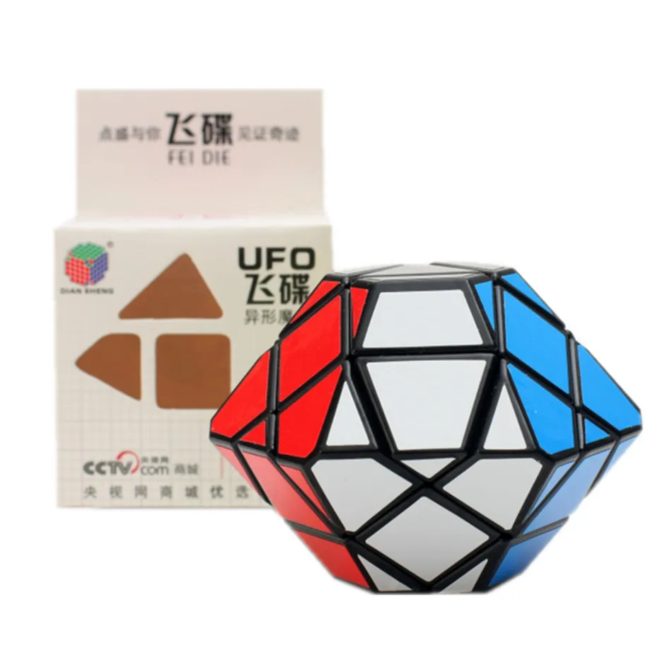 Diansheng UFO Magic Cube Speed Puzzle Cubes Educational Toy Special Toys Brain Teaser Twisty Puzzle cubo magico