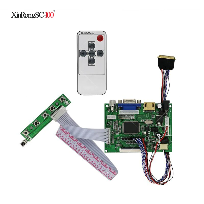 10.1 IPS for Raspberry Pi Monitor 1280*800 TFT EJ101IA-01G HD LCD Display Remote Driver Board HDMI 2AV VGA for Raspberry