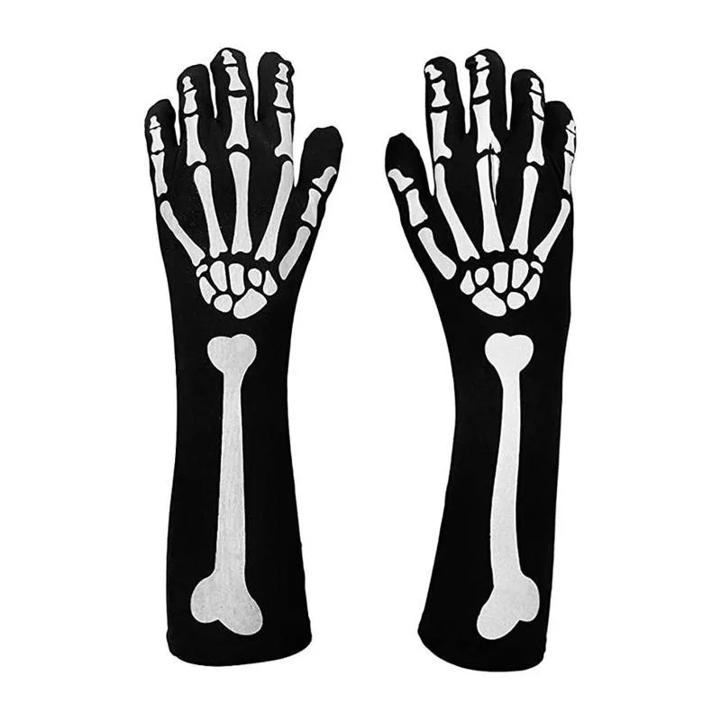 Halloween Gloves Skeleton Socks Scary Paw Gloves Bleeding Happy Halloween Party Decor For Men Women Horror Party