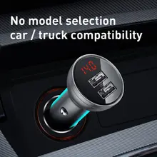 Dual USB Car Charger 24W #3