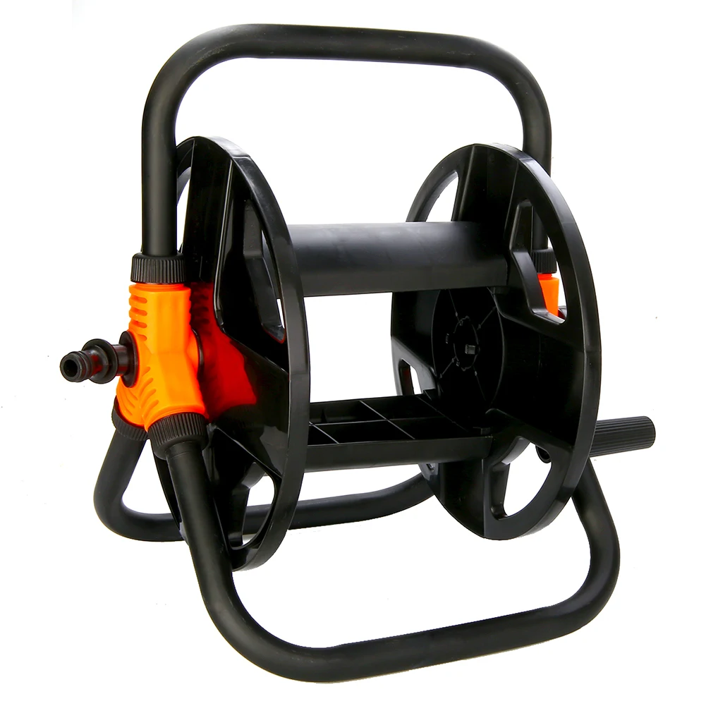 Hot Sale Garden Pipe Storage Cart Garden Hoses Reel Pipe Exclude Winding Portable Tool Rack Anti-abrasion PP Plastic Material