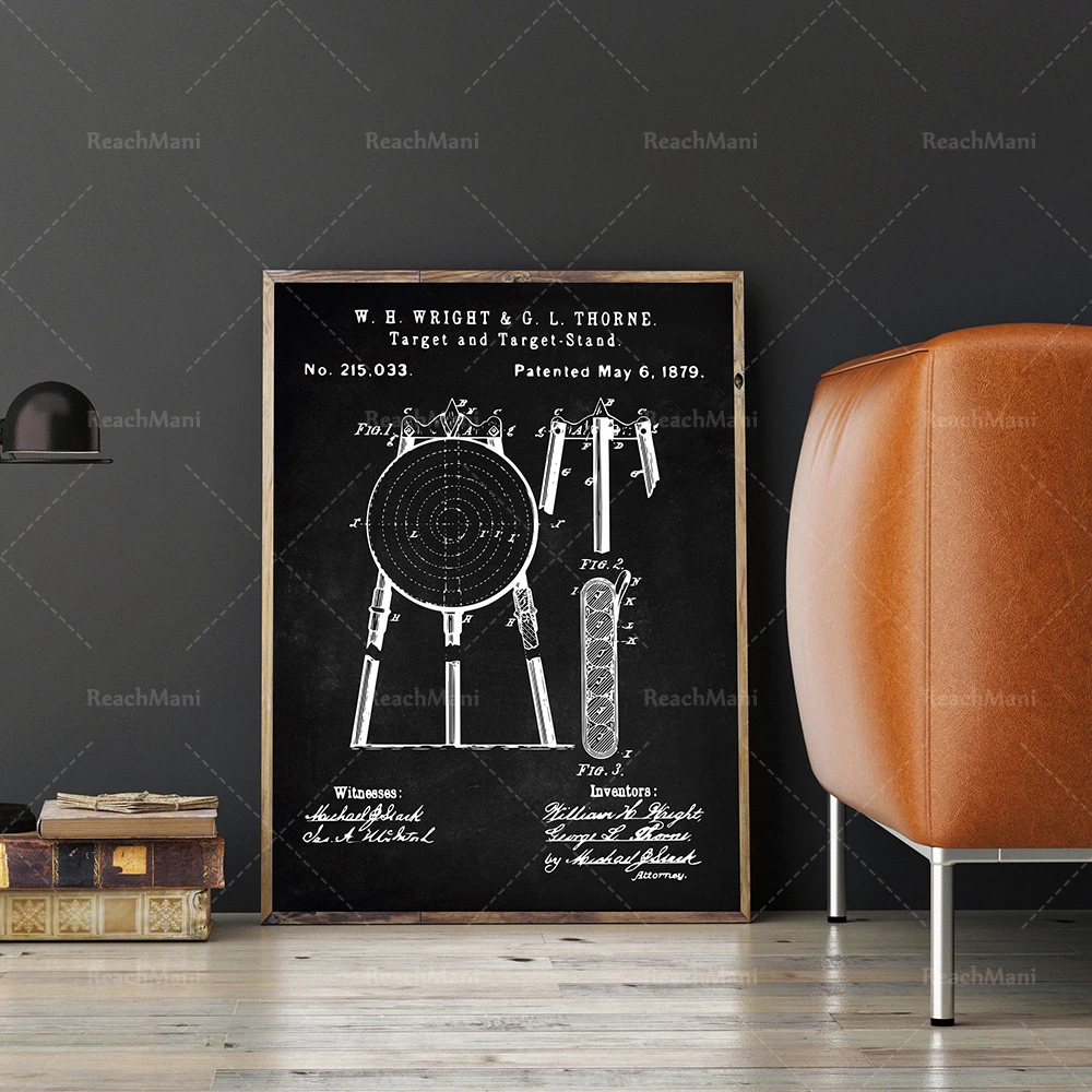 Outdoor Hunting Paintings - Ensemble de 3 affiches sur le
