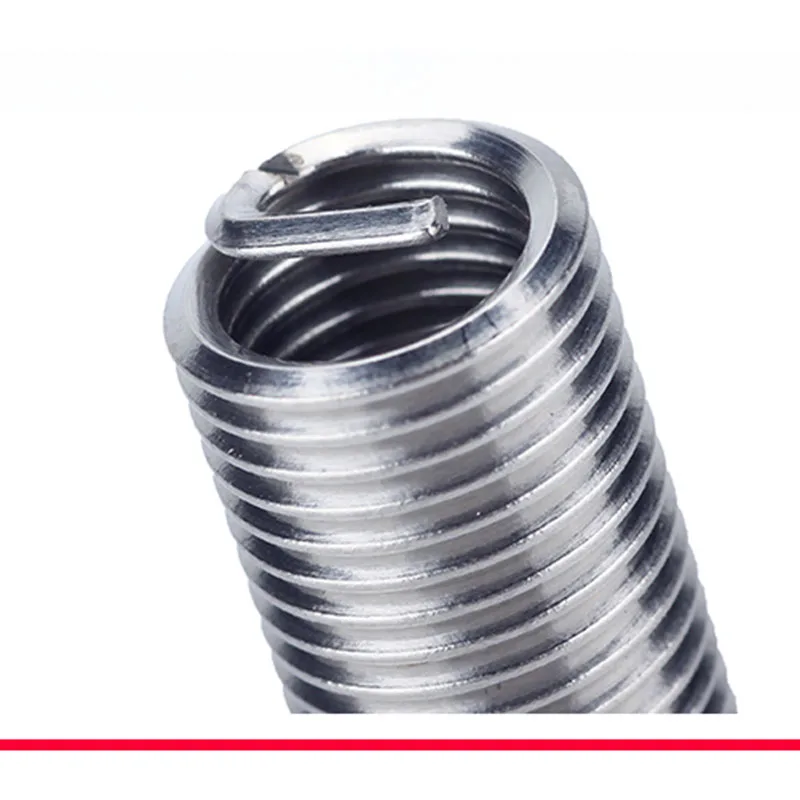 M12X1.25/M14X1.5/M16X1.5 stainless steel 304 thin teeth wire thread insert sleeve Screw Bushing Helicoil Wire Thread Repair 999