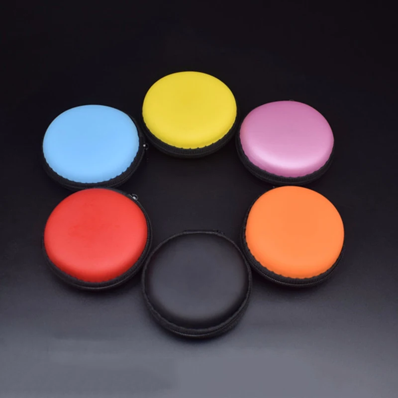 Earphone Accessories Earphone Case Bag Headphones Portable Storage Case Bag Box Headset Accessories For Earphones SD TF Cards