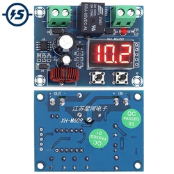 XH-M609 LED Low Voltage Cut Off Disconnect Switch Digital Display Discharge Protection Module for 12-36V Lead Acid Li Battery