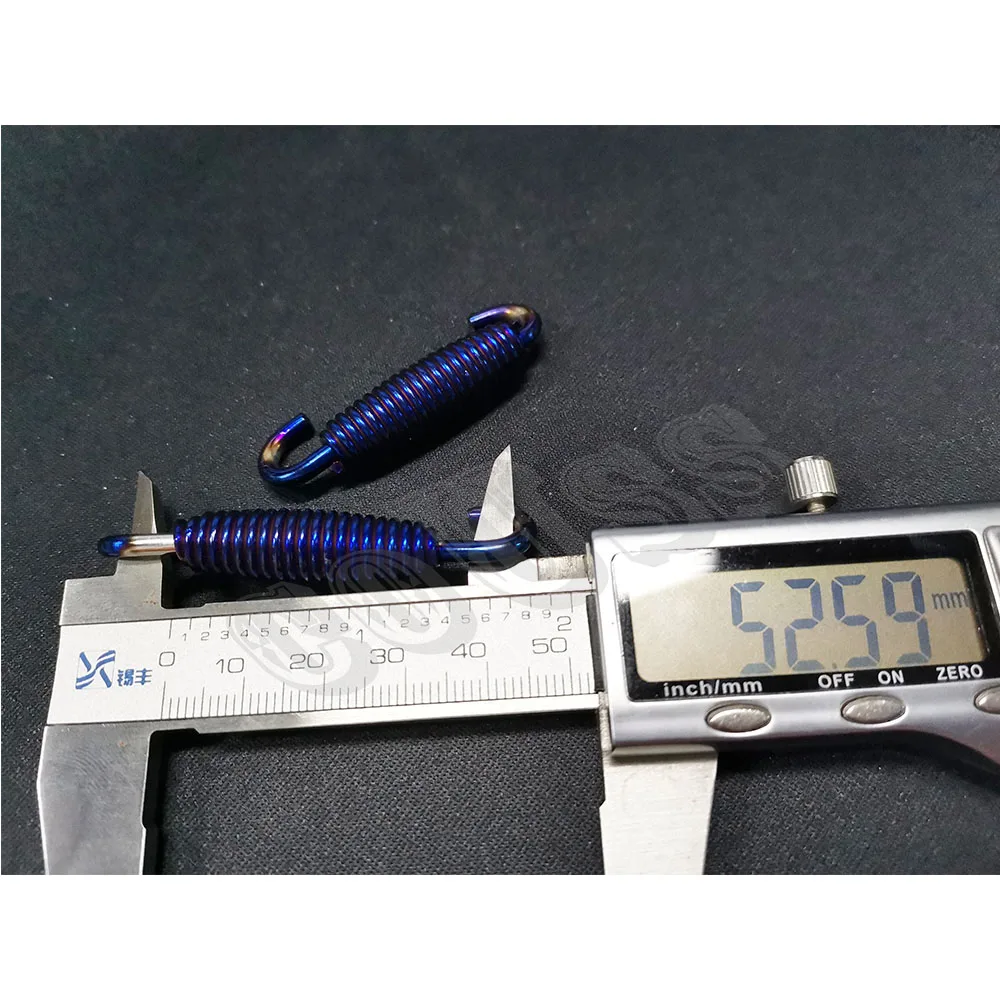 2 قطعة الربيع دراجة نارية العادم الهروب موتو سباق تعديل أجزاء العالمي نظام الجبهة GSX250R الدراجة الدراجات البخارية الأوسط الرابط الأنابيب #4