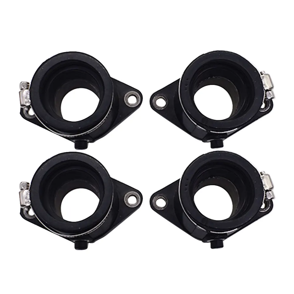 4x Carburetor Intake Manifold Carb Boot For 1981-1983 Suzuki GS550 GS650 R&L image 4