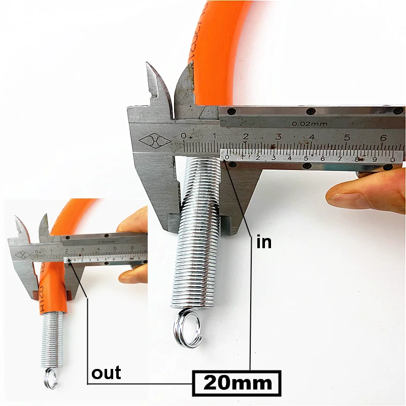 

Torsion spring 500mm 1PCS DN20mm manual pvc pipe bender spring tube bending tension spring hydropower tool