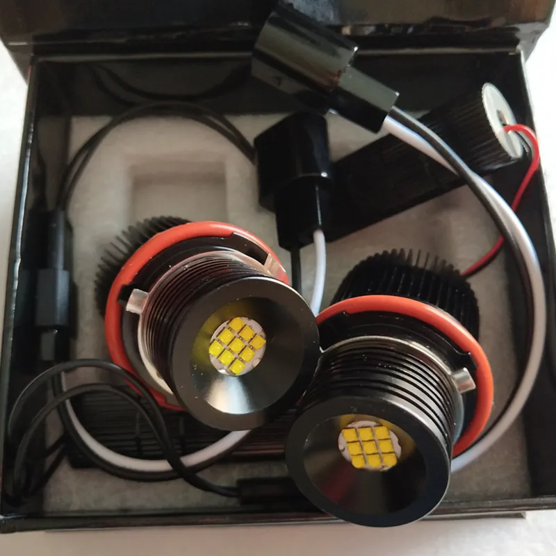 AEN 12 فولت 45 واط لسيارات BMW E39 LED X5 E53 E60 E61 E63 E65 E66 canbus E39 المصباح LED عيون الملاك ماركر لمبات 1 5 6 7 × سلسلة