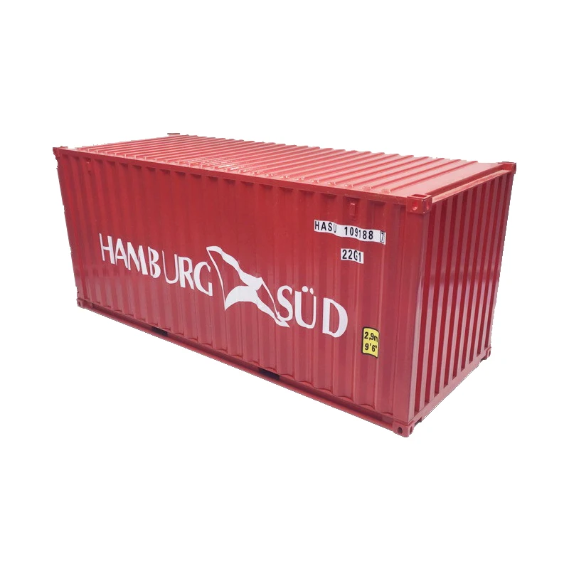 

Collectible Diecast Toy Model Gift 1:20 Scale HAMBURG Shipping Express 20 GP Truck,Marine Container Model For Business Gift